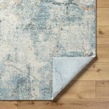 Avellino AVL-2306 9'2" x 12' Machine Woven Rug AVL2306-9212  Light Beige, Light Gray, Gray, Pale Blue, Tan, Deep Teal Surya