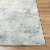 Avellino AVL-2306 9'2" x 12' Machine Woven Rug AVL2306-9212  Light Beige, Light Gray, Gray, Pale Blue, Tan, Deep Teal Surya