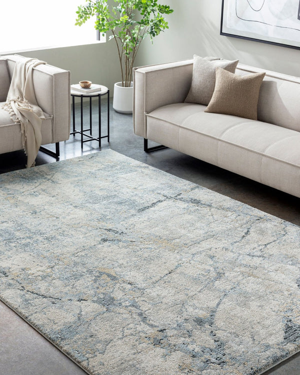 Livabliss Avellino High Pile Polypropylene Area Rug for Living Room Dining or Bedroom Warmth Light Beige, Li 7'10" x 10' AVL2307-71010