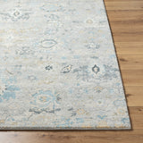 Avellino AVL-2308 9'2" x 12' Machine Woven Rug AVL2308-9212  Light Gray, Light Beige, Deep Teal, Light Olive, Gray, Tan Surya