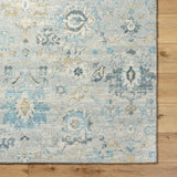 Avellino AVL-2308 9'2" x 12' Machine Woven Rug AVL2308-9212  Light Gray, Light Beige, Deep Teal, Light Olive, Gray, Tan Surya