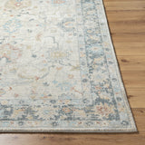 Avellino AVL-2309 9'2" x 12' Machine Woven Rug AVL2309-9212  Light Beige, Light Gray, Gray, Tan, Pale Blue, Deep Teal Surya