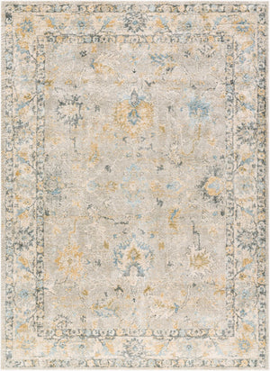 Livabliss Avellino Plush High Pile Turkish Area Rug Polypropylene Blend for Living Rooms Light Gray, Lig 6'7" x 9'2" AVL2310-6792