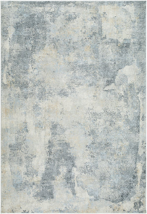 Avellino AVL-2311 9'2" x 12' Machine Woven Rug AVL2311-9212  Light Gray, Gray, Light Beige, Deep Teal, Pale Blue, Tan Surya