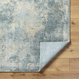 Avellino AVL-2311 9'2" x 12' Machine Woven Rug AVL2311-9212  Light Gray, Gray, Light Beige, Deep Teal, Pale Blue, Tan Surya