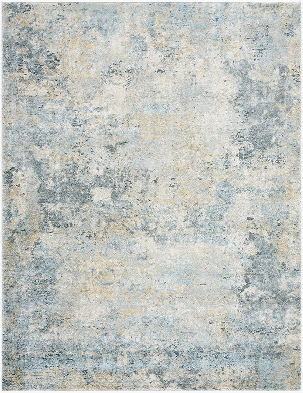 Livabliss Avellino Plush High Pile Polypropylene Area Rug for Living Room and Dining Spaces Light Gray, Lig 6'7" x 9'2" AVL2312-6792