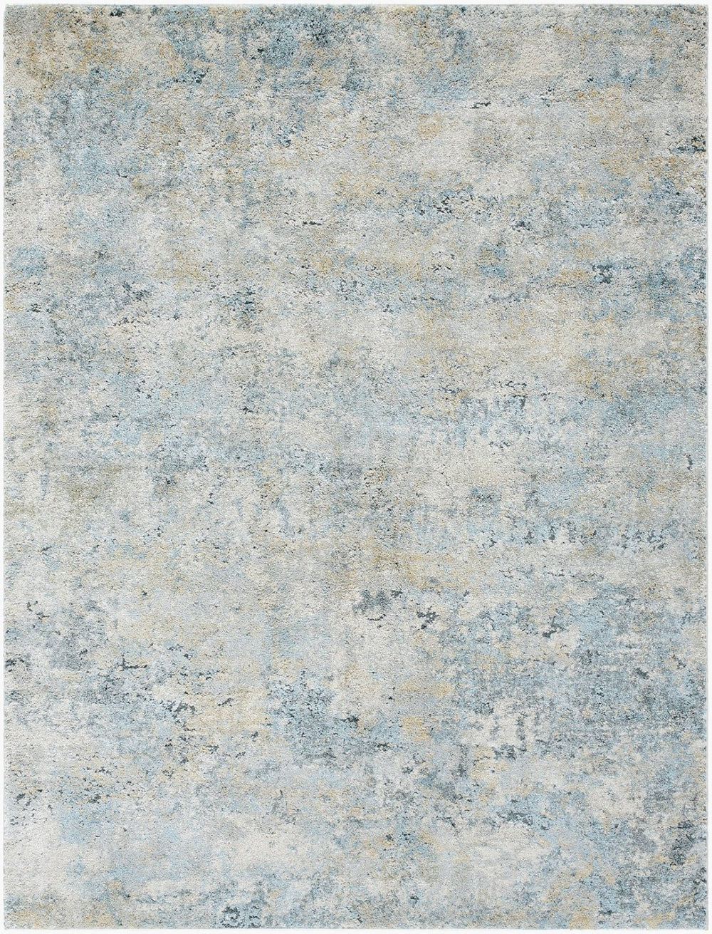 Livabliss Avellino High Pile Area Rug Plush Polypropylene Blend for Living Room Bedroom Light Gray, Lig 5'3" x 7' AVL2313-537