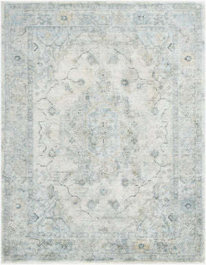 Livabliss Avellino Plush High Pile Area Rug Turkey Woven Polypropylene Blend Living Room Light Beige, Li 6'7" x 9'2" AVL2314-6792