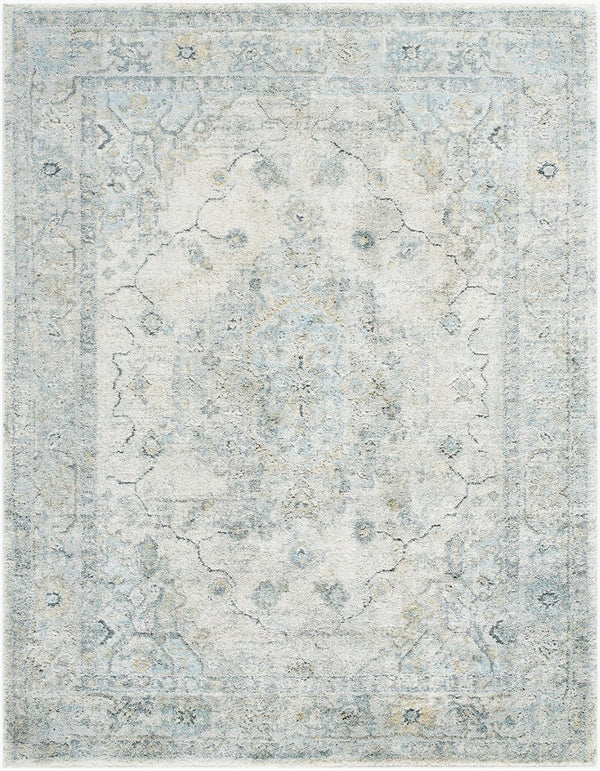 Livabliss Avellino Plush High Pile Area Rug Turkey Woven Polypropylene Blend Living Room Light Beige, Li 6'7" x 9'2" AVL2314-6792