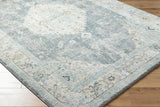 Avellino AVL-2315 9'2" x 12' Machine Woven Rug AVL2315-9212  Light Beige, Light Gray, Gray, Pale Blue, Deep Teal, Tan Surya