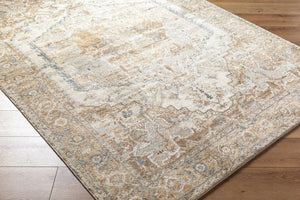 Livabliss Avellino Plush High Pile Area Rug Polypropylene Blend for Living and Dining Rooms Light Beige, Li 2'7" x 7'3" AVL2318-2773