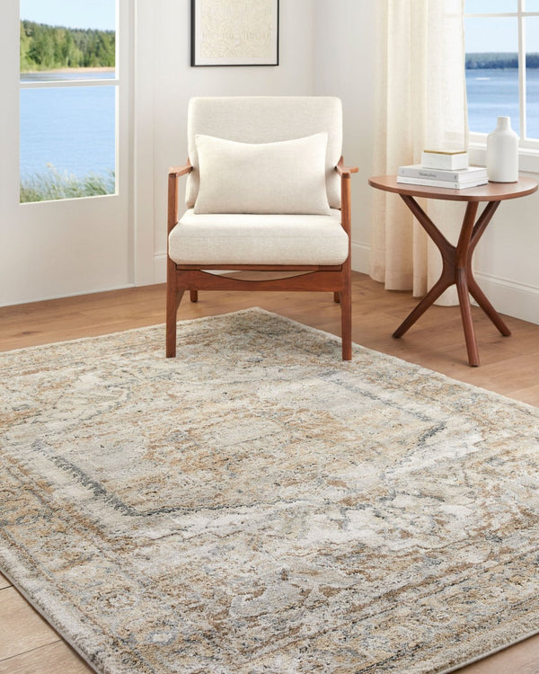 Livabliss Avellino Plush High Pile Area Rug Polypropylene Blend for Living and Dining Rooms Light Beige, Li 2'7" x 7'3" AVL2318-2773