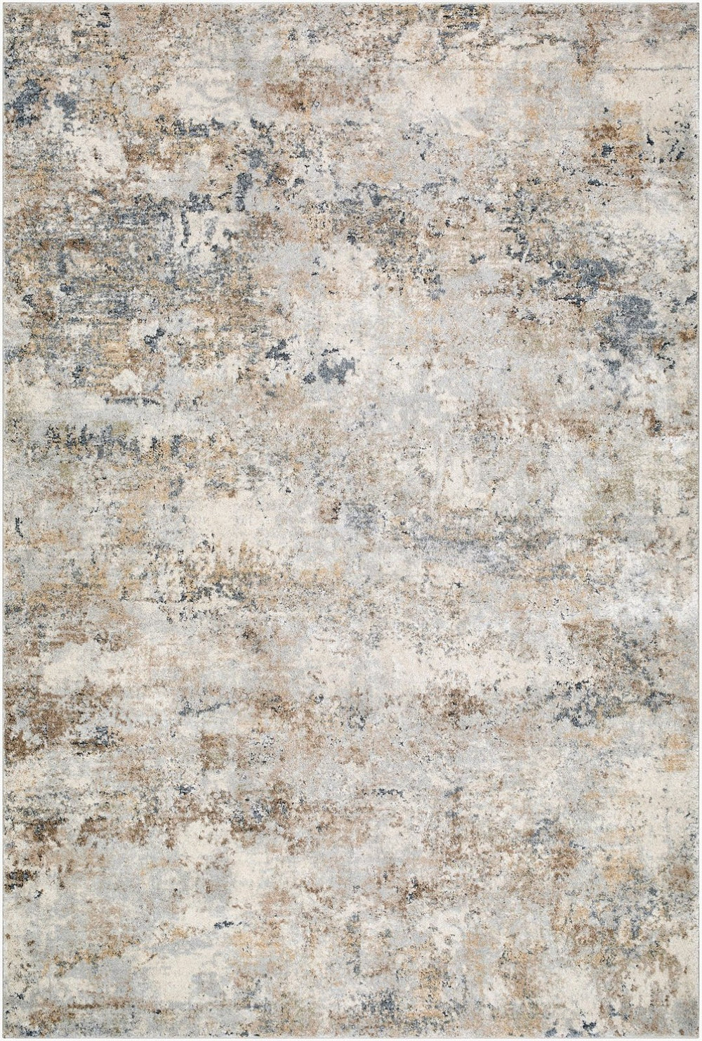 Livabliss Avellino Turkish High Pile Area Rug Polypropylene Blend for Living or Dining Rooms Light Gray, Lig 5'3" x 7' AVL2323-537