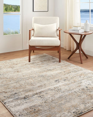 Livabliss Avellino Turkish High Pile Area Rug Polypropylene Blend for Living or Dining Rooms Light Gray, Lig 5'3" x 7' AVL2323-537