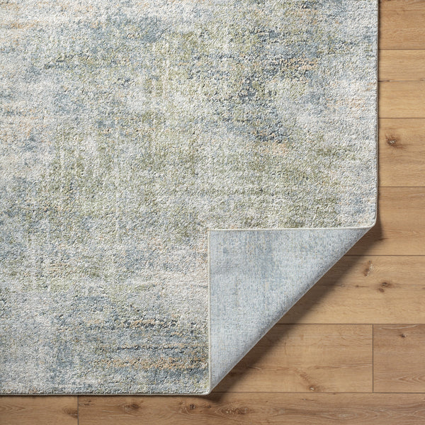 Avellino AVL-2328 9'2" x 12' Machine Woven Rug AVL2328-9212  Light Beige, Light Gray, Gray, Deep Teal, Olive, Light Olive Surya