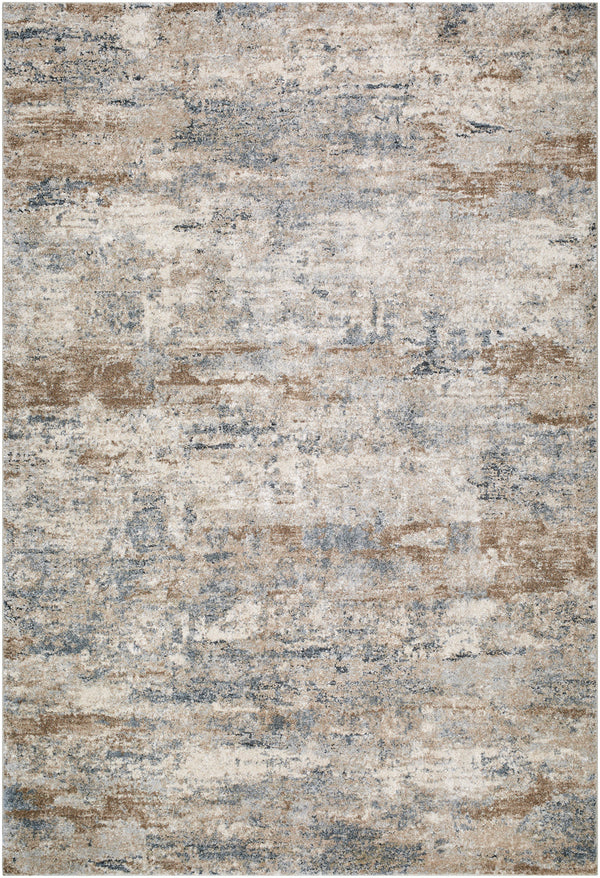 Avellino AVL-2329 9'2" x 12' Machine Woven Rug AVL2329-9212  Light Beige, Light Gray, Gray, Tan, Deep Teal Surya