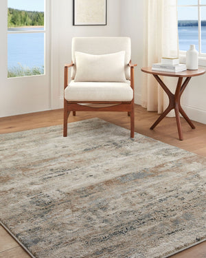 Livabliss Avellino Plush High Pile Area Rug Polypropylene Blend for Living Room or Bedroom Light Beige, Li 10' x 14' AVL2329-1014