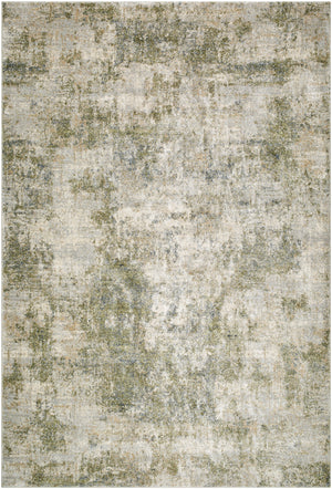 Avellino AVL-2336 9'2" x 12' Machine Woven Rug AVL2336-9212  Light Gray, Light Beige, Light Olive, Olive, Gray, Deep Teal Surya