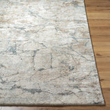 Avellino AVL-2339 9'2" x 12' Machine Woven Rug AVL2339-9212  Light Beige, Light Gray, Pale Blue, Tan, Gray, Deep Teal Surya