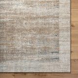 Avellino AVL-2340 9'2" x 12' Machine Woven Rug AVL2340-9212  Light Beige, Light Gray, Tan, Deep Teal Surya