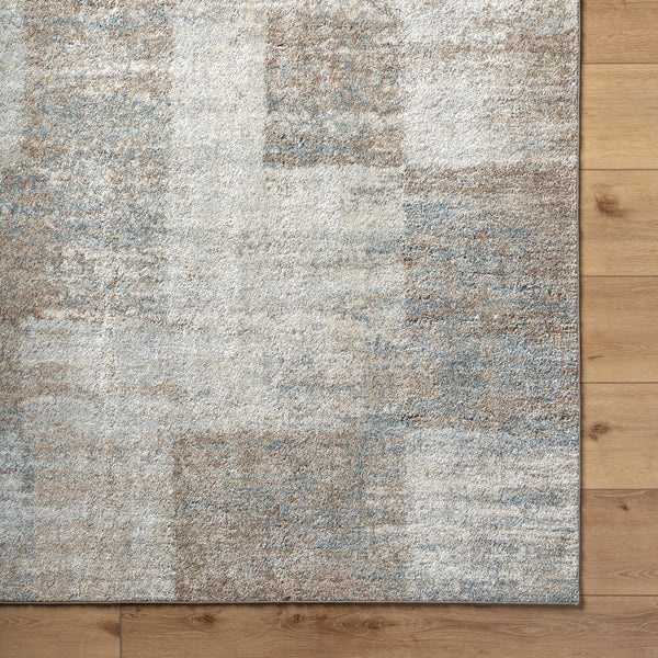 Avellino AVL-2342 9'2" x 12' Machine Woven Rug AVL2342-9212  Light Beige, Light Gray, Gray, Tan Surya