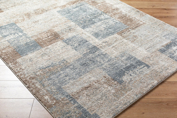 Livabliss Avellino Plush High Pile Area Rug Turkey Woven Polypropylene Blend Living Room Floor Light Beige, Li 6'7" x 9'2" AVL2344-6792