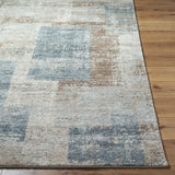 Avellino AVL-2344 9'2" x 12' Machine Woven Rug AVL2344-9212  Light Beige, Light Gray, Gray, Deep Teal, Tan Surya