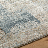 Avellino AVL-2344 9'2" x 12' Machine Woven Rug AVL2344-9212  Light Beige, Light Gray, Gray, Deep Teal, Tan Surya