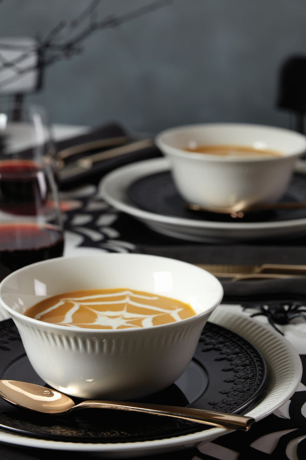 Lenox Profile White Porcelain 4-Piece Dinner Plate Set White, WHITE PORCELAIN 891166