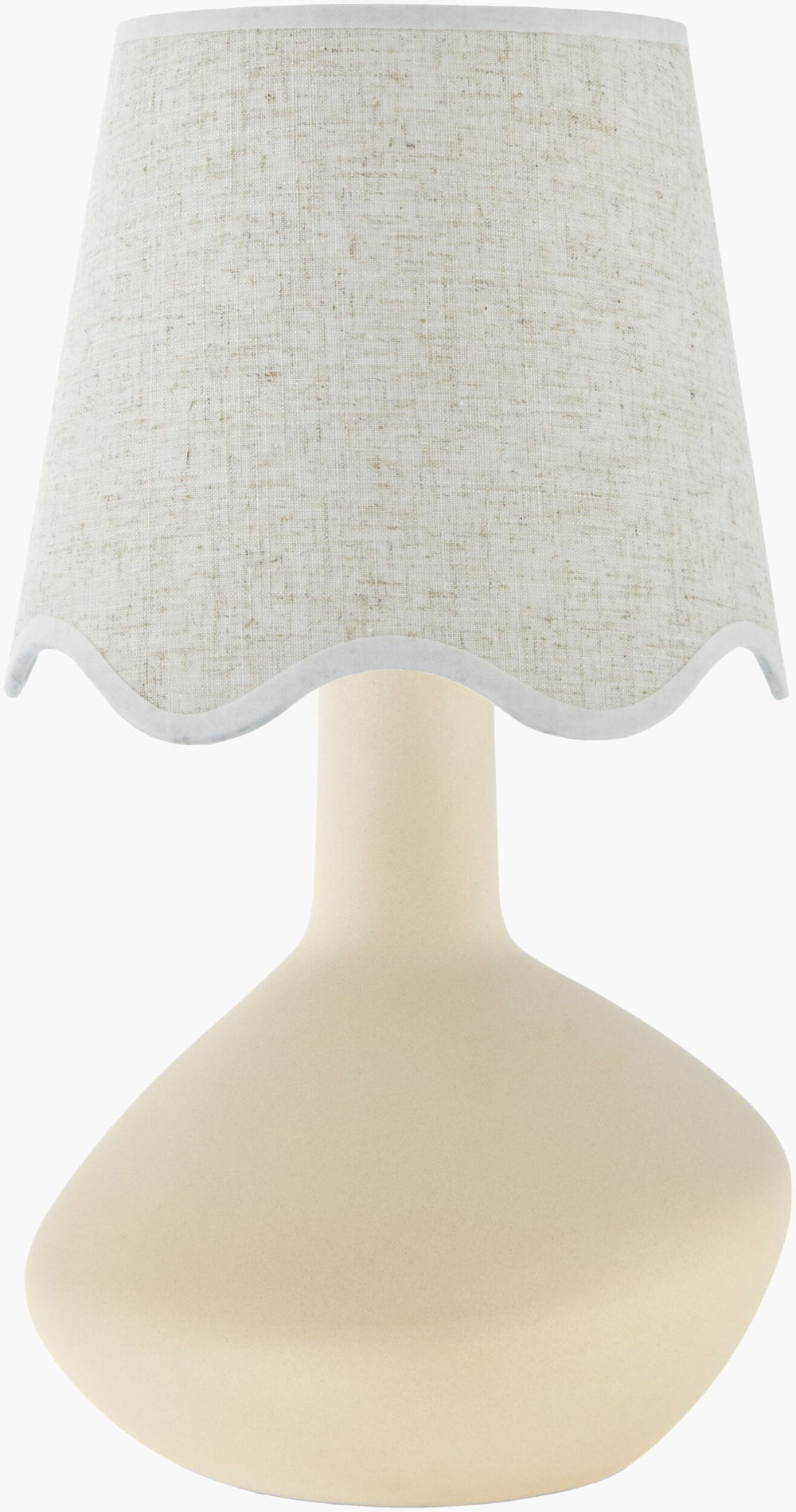 Livabliss Aviara Ceramic Base Rattan Shade Accent Table Lamp for Bedside or Console AVR-002