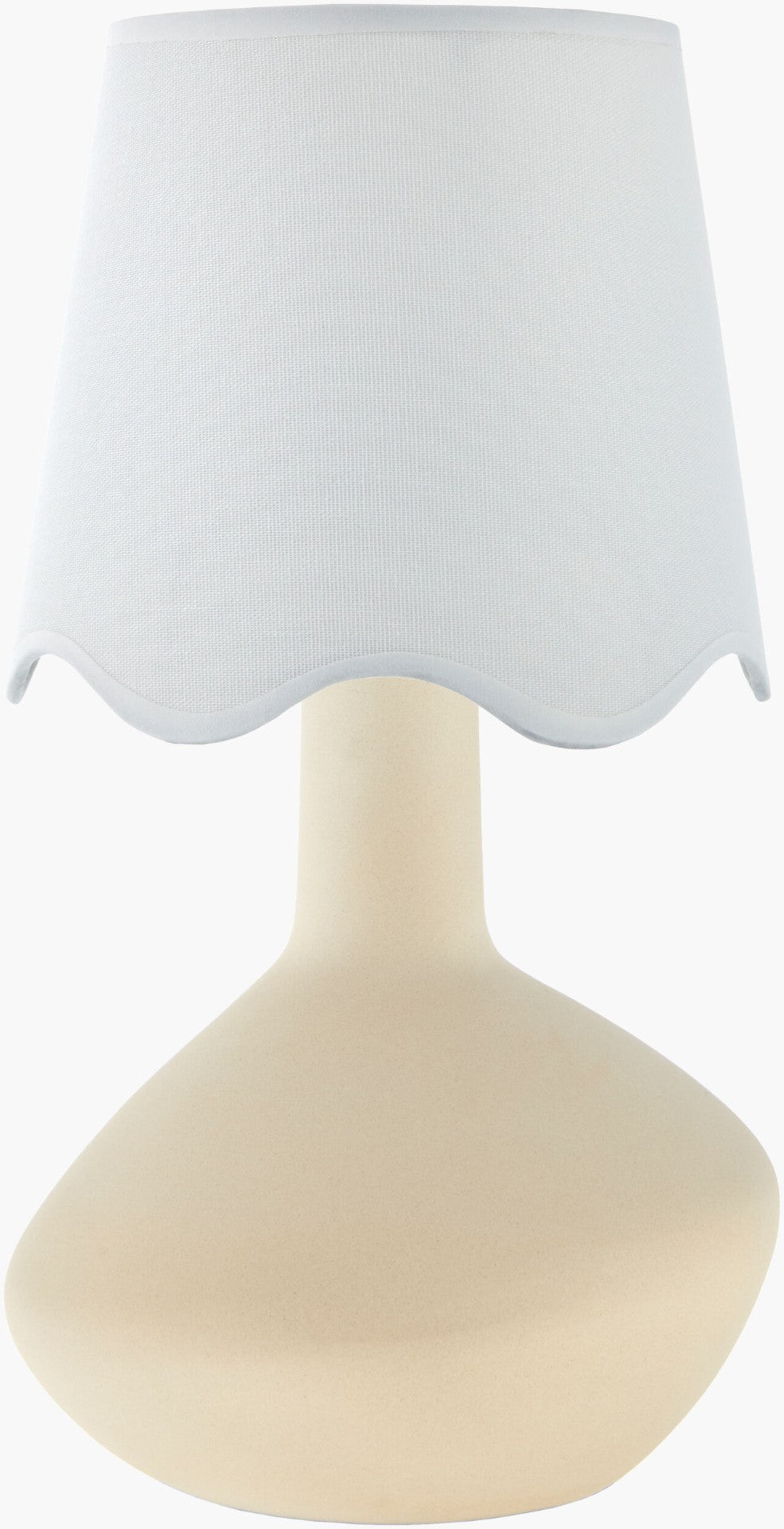 Livabliss Aviara Ceramic Table Lamp with Rattan Shade Bohemian Coastal Accent Lighting AVR-003