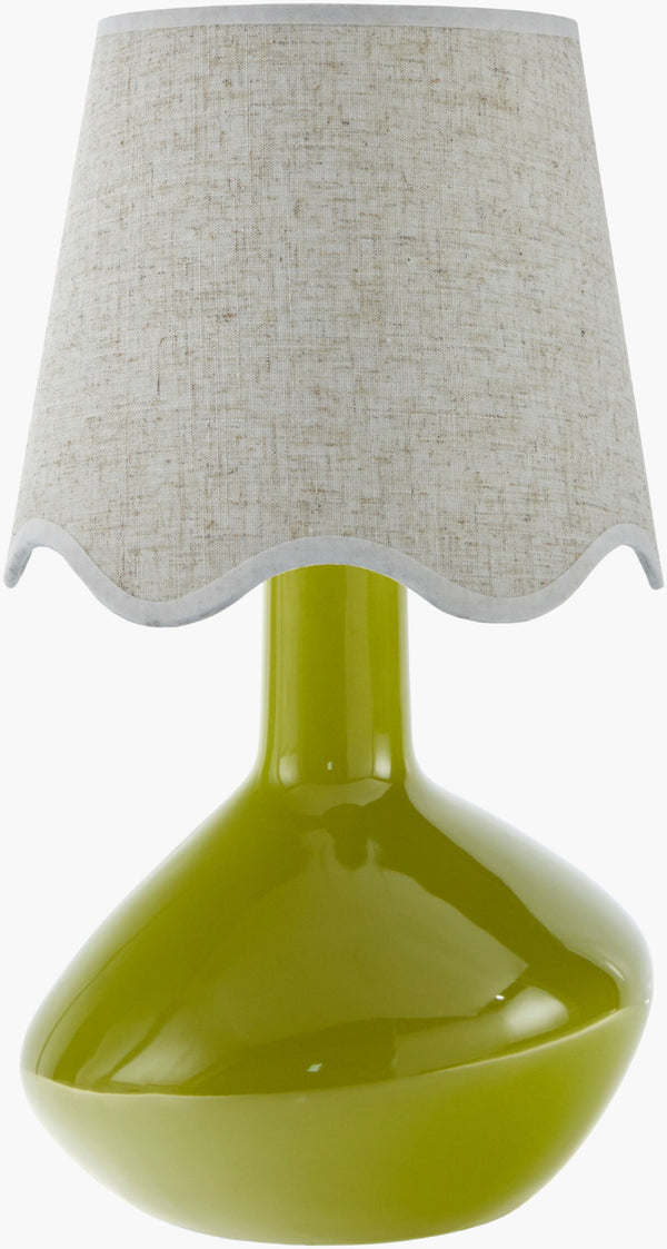 Livabliss Aviara Ceramic Base Table Lamp with Woven Rattan Shade for Coastal Bohemian Decor AVR-008