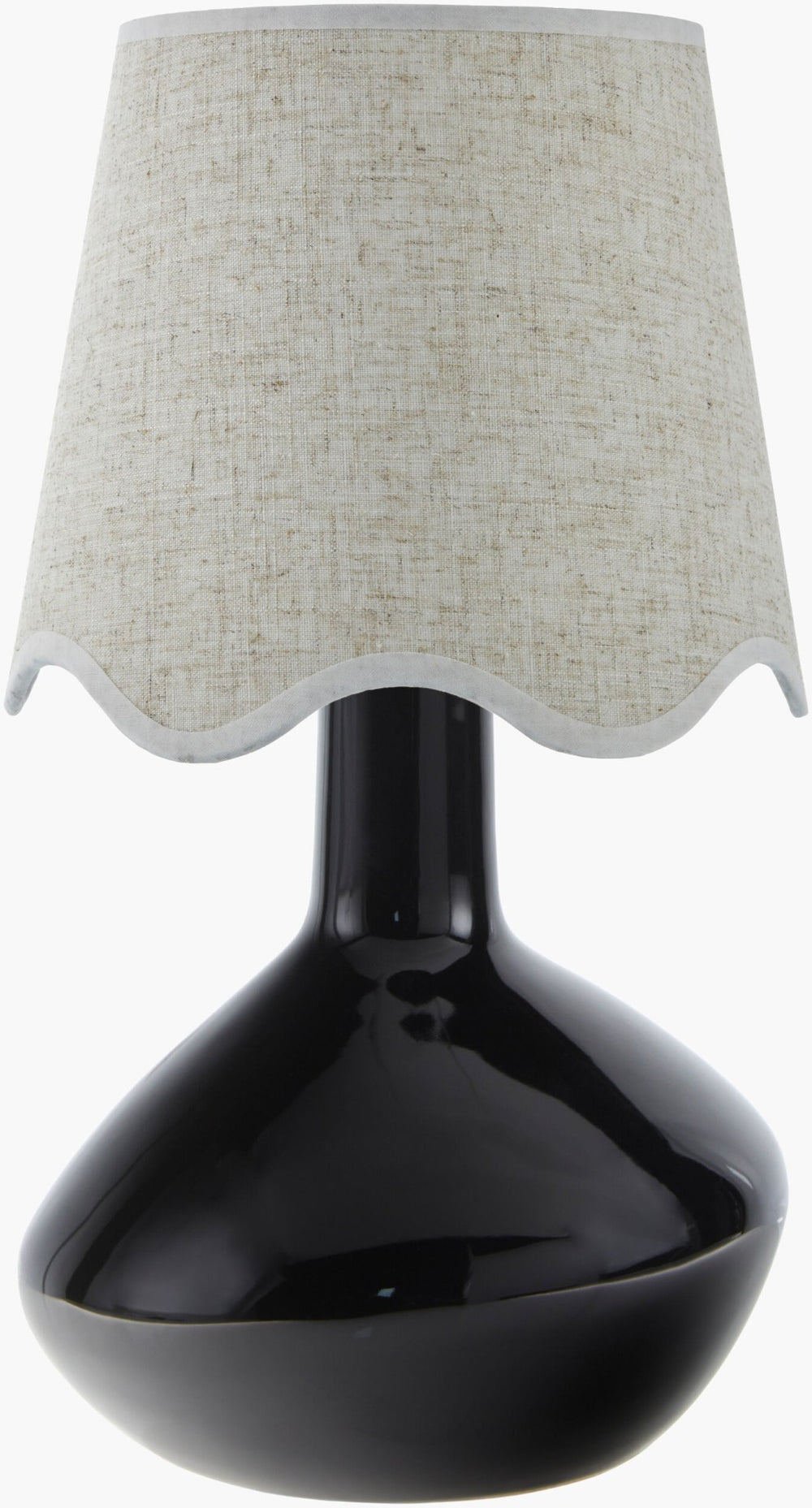 Livabliss Aviara Ceramic Base Table Lamp with Natural Rattan Shade for Coastal Boho Decor AVR-011