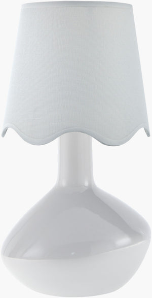 Livabliss Aviara Ceramic Base Table Lamp with Woven Rattan Shade for Bedside Ambient Glow AVR-018