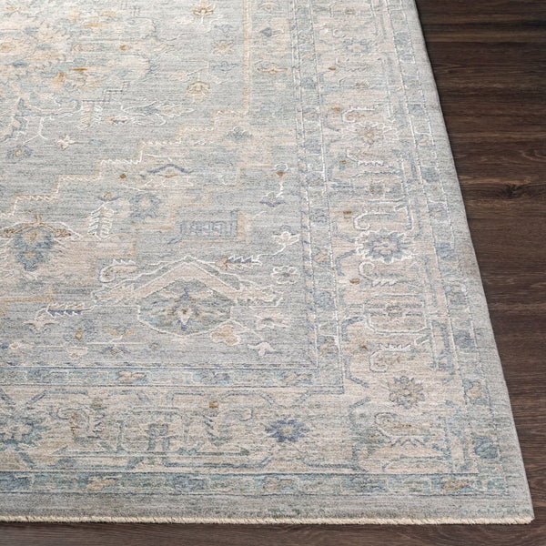 Livabliss Avant Garde Traditional Machine Woven Polypropylene Area Rug for Living Dining Rooms Gray, Charcoal 2'7" x 7'3" AVT2301-2773