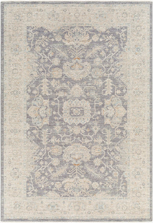 Livabliss Avant Garde Traditional Fringe Area Rug Polypropylene Blend for Large Living Rooms Gray, Charcoal 10' x 13'11" AVT2303-1014