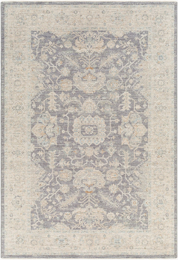 Livabliss Avant Garde Traditional Fringe Area Rug Polypropylene Blend for Large Living Rooms Gray, Charcoal 10' x 13'11" AVT2303-1014