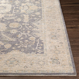 Livabliss Avant Garde Traditional Fringe Area Rug Polypropylene Blend for Large Living Rooms Gray, Charcoal 10' x 13'11" AVT2303-1014