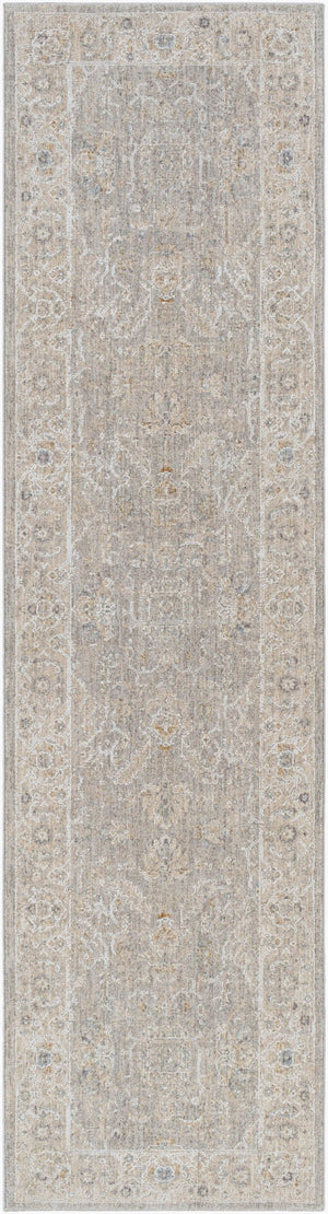 Livabliss Avant Garde Traditional Area Rug with High Low Pile for Large Living Dining Rooms Gray, Charcoal 2'7" x 10' AVT2304-2710