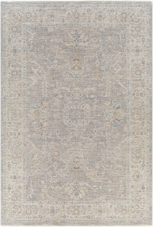 Livabliss Avant Garde Traditional Area Rug with High Low Pile for Large Living Dining Rooms Gray, Charcoal 5' x 7'5" AVT2304-575