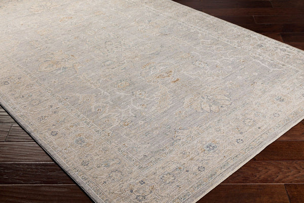 Livabliss Avant Garde Traditional Area Rug with High Low Pile for Large Living Dining Rooms Gray, Charcoal 5' x 7'5" AVT2304-575