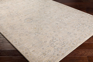 Livabliss Avant Garde Turkish Medallion Area Rug Fringe Border Medium Pile Living Room Floor Gray, Charcoal 2'7" x 3'11" AVT2307-274