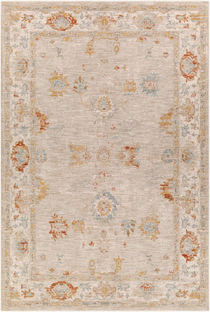 Livabliss Avant Garde Medallion Area Rug Turkish Woven Polypropylene Fringe Living Room Sage, Olive 6'7" x 9'6" AVT2310-6796