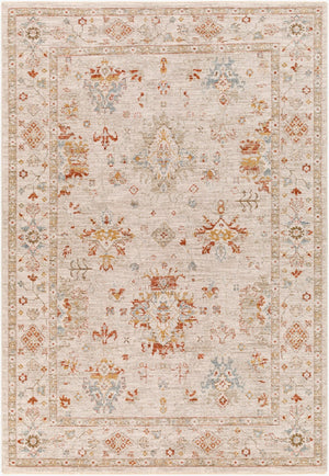 Livabliss Avant Garde Traditional Polypropylene Area Rug with High Low Pile for Living Rooms Rust, Olive 5' x 7'5" AVT2311-575