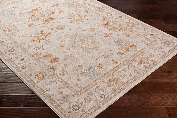 Livabliss Avant Garde Traditional Polypropylene Area Rug with High Low Pile for Living Rooms Rust, Olive 5' x 7'5" AVT2311-575