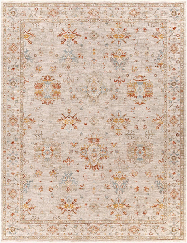 Livabliss Avant Garde Traditional Polypropylene Area Rug with High Low Pile for Living Rooms Rust, Olive 7'10" x 10'2" AVT2311-710103
