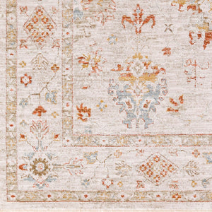 Livabliss Avant Garde Traditional Polypropylene Area Rug with High Low Pile for Living Rooms Rust, Olive 5' x 7'5" AVT2311-575