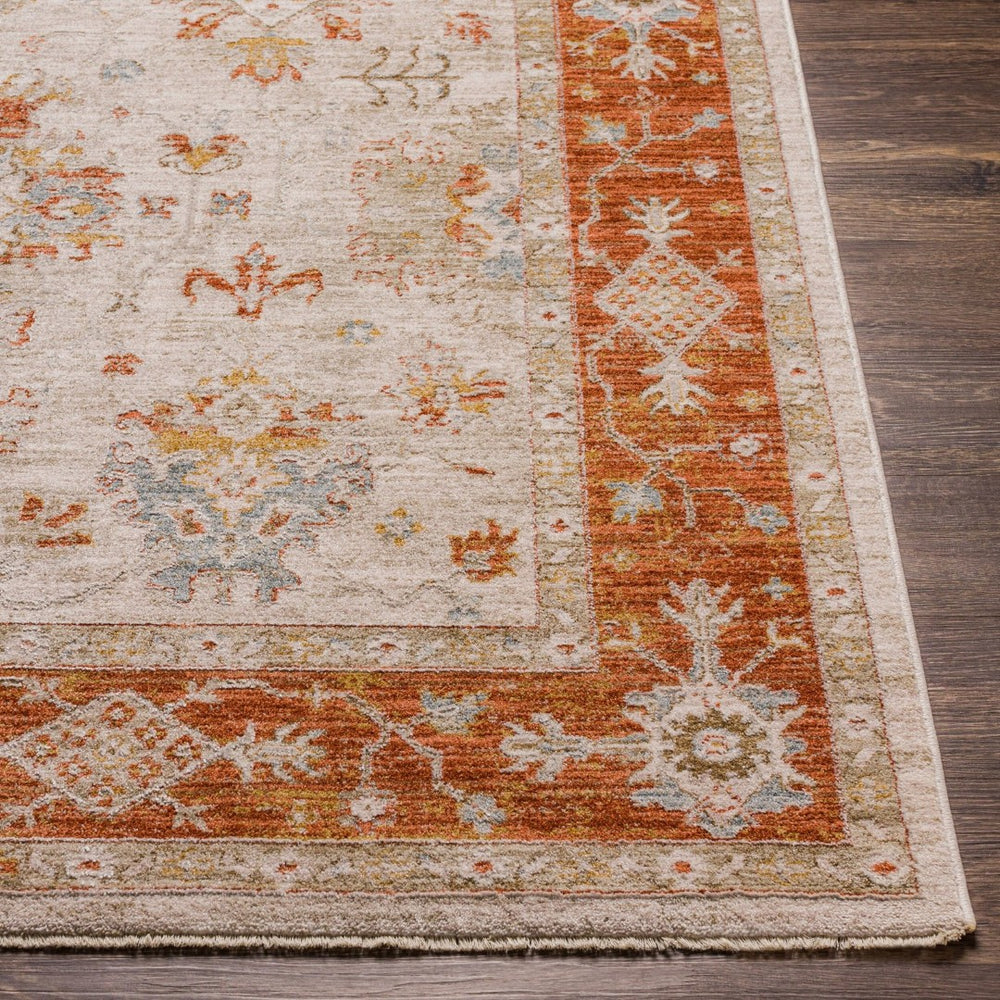 Livabliss Avant Garde Medallion Accent Rug Fringe Polypropylene Woven Traditional Bohemian Small Space Rust, Olive 2'7" x 3'11" AVT2312-274