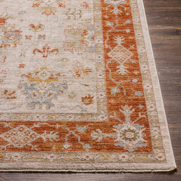 Livabliss Avant Garde Medallion Accent Rug Fringe Polypropylene Woven Traditional Bohemian Small Space Rust, Olive 2'7" x 3'11" AVT2312-274