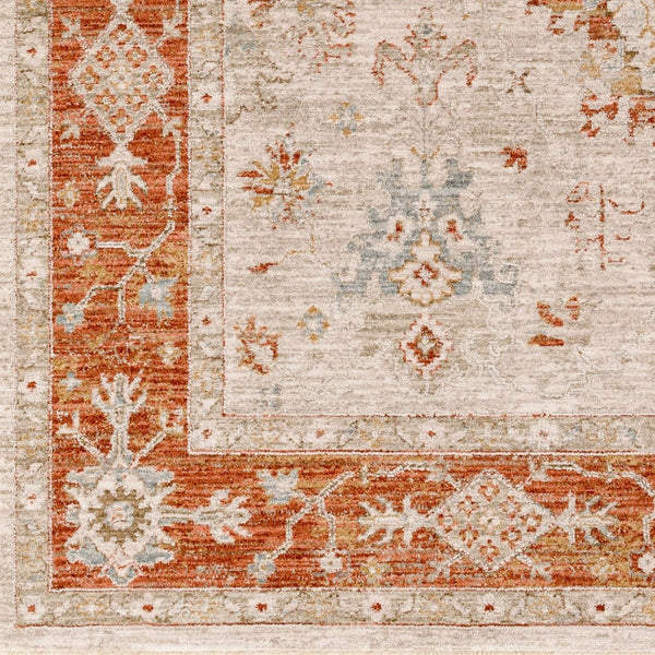 Livabliss Avant Garde Medallion Accent Rug Fringe Polypropylene Woven Traditional Bohemian Small Space Rust, Olive 2'7" x 3'11" AVT2312-274